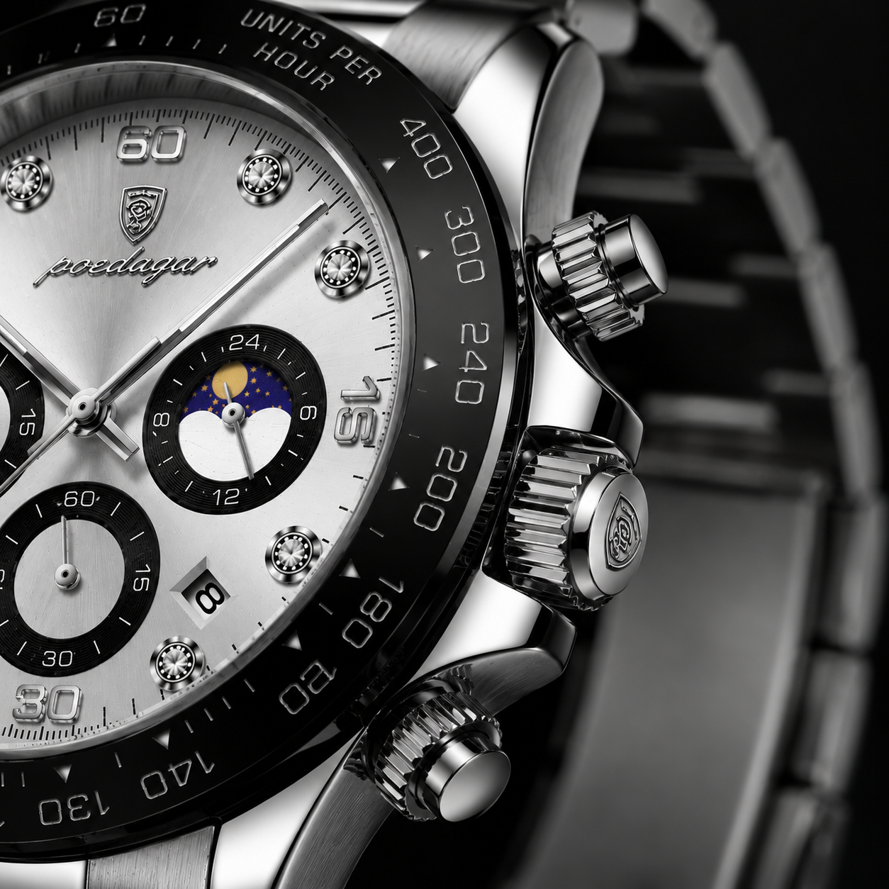Reloj Daytona acero - Zensei