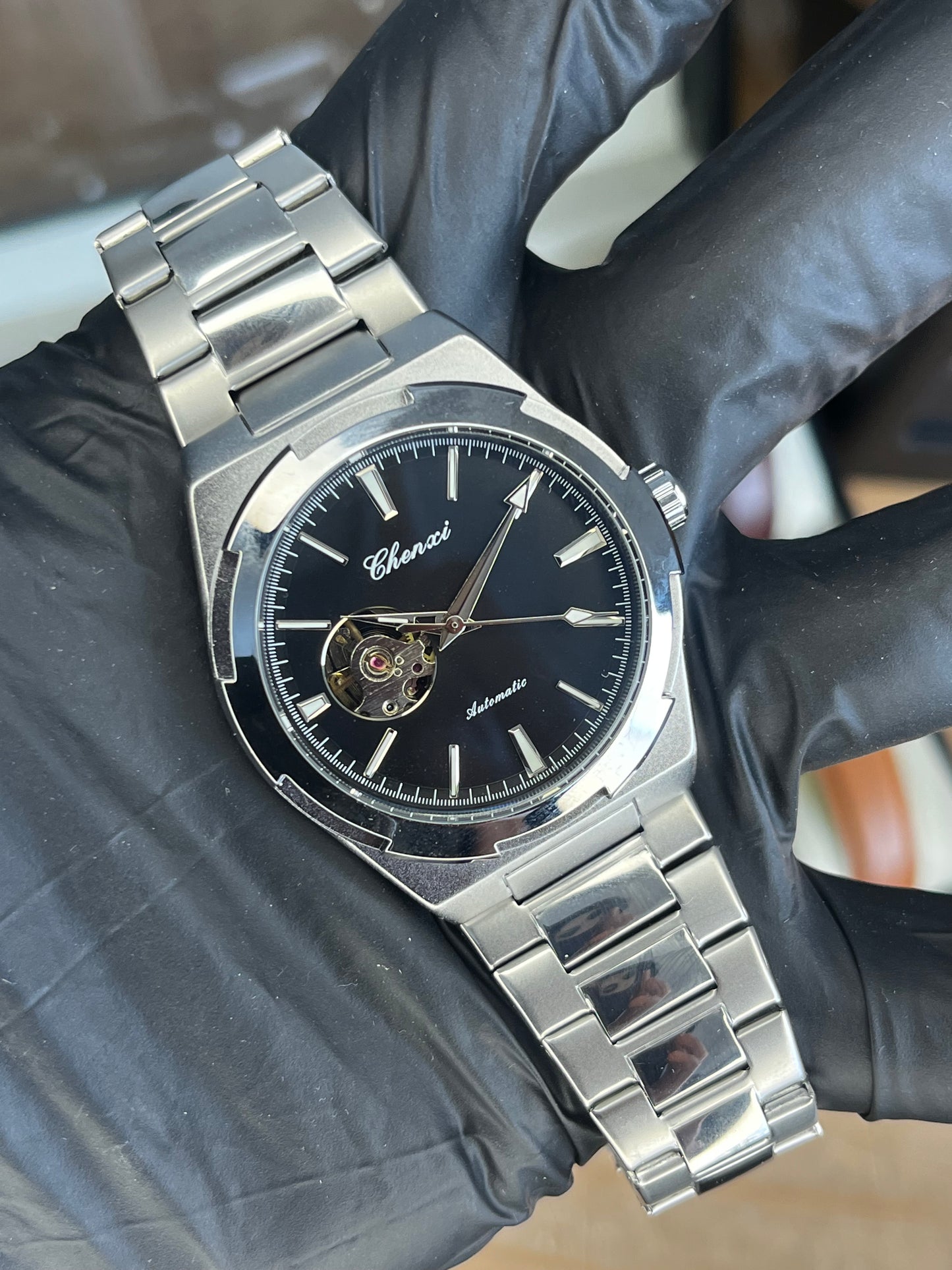 Reloj Orbe - Reloj Automático Negro