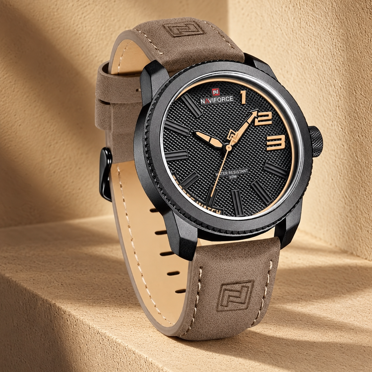 Reloj tritón marrón - Zensei