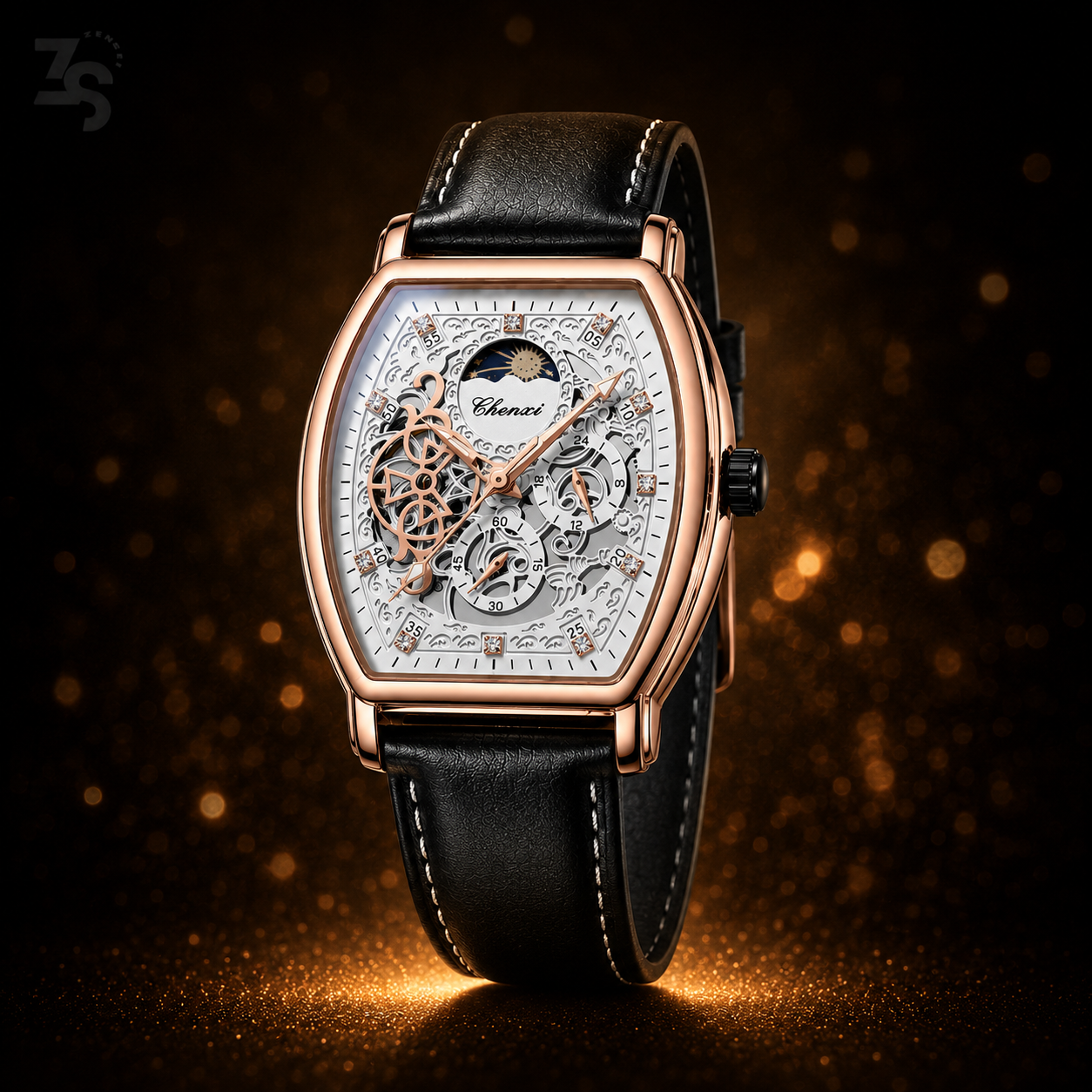 Reloj Vertice Automático blanco - Zensei