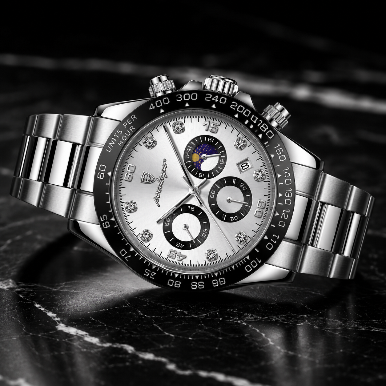 Reloj Daytona acero - Zensei