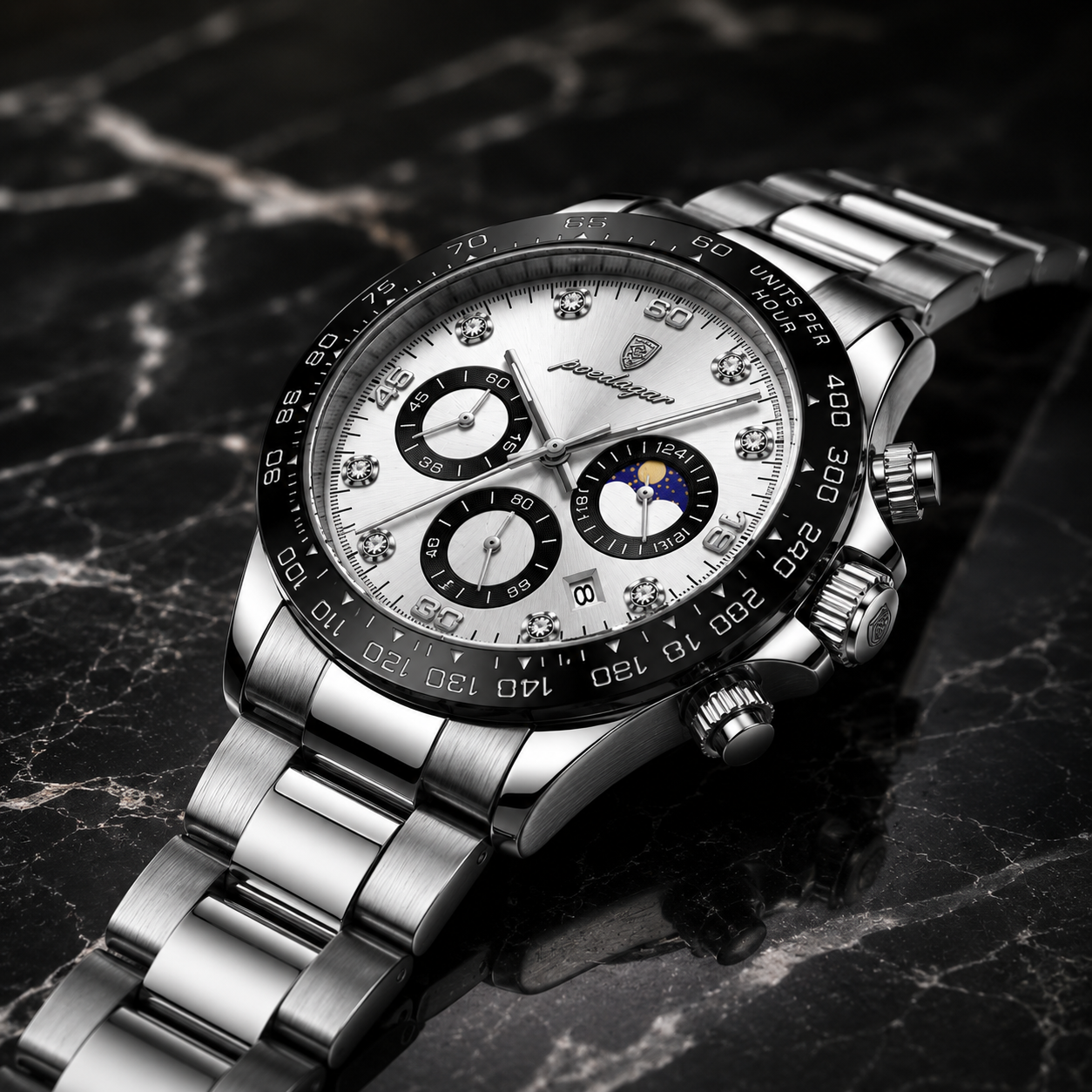 Reloj Daytona acero - Zensei