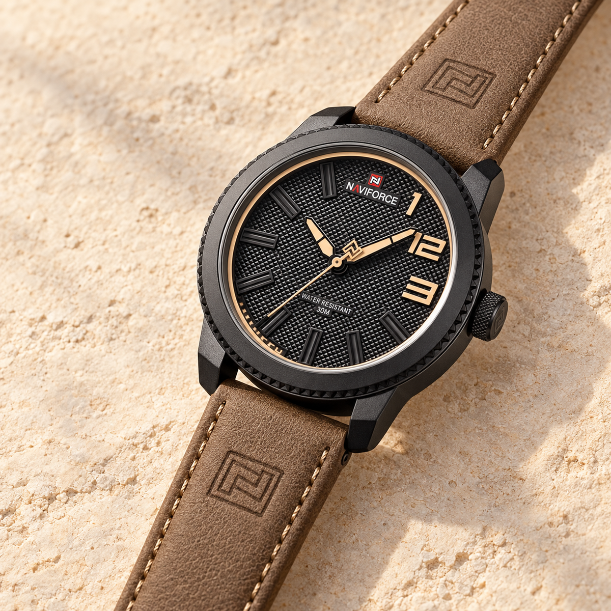 Reloj tritón marrón - Zensei