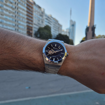 Reloj Orbe Automático Negro -  Zensei