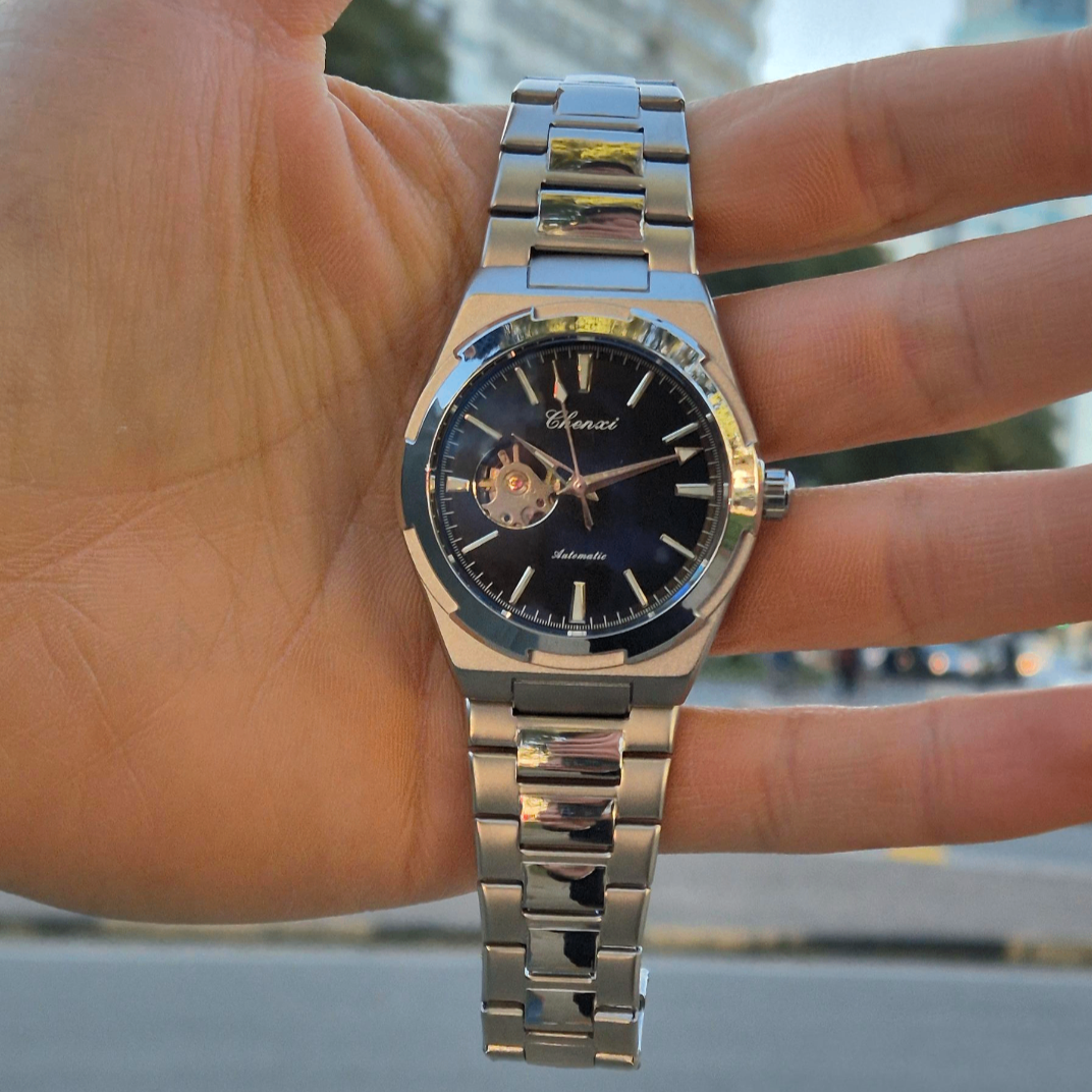 Reloj Orbe Automático Negro -  Zensei