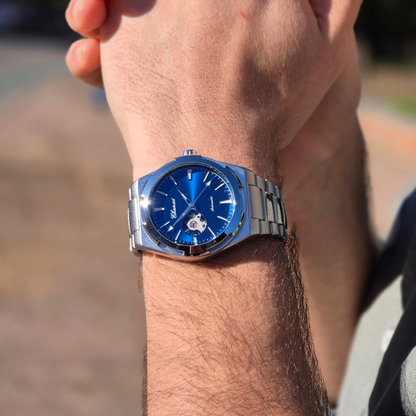 Reloj Orbe Automático Azul - Zensei