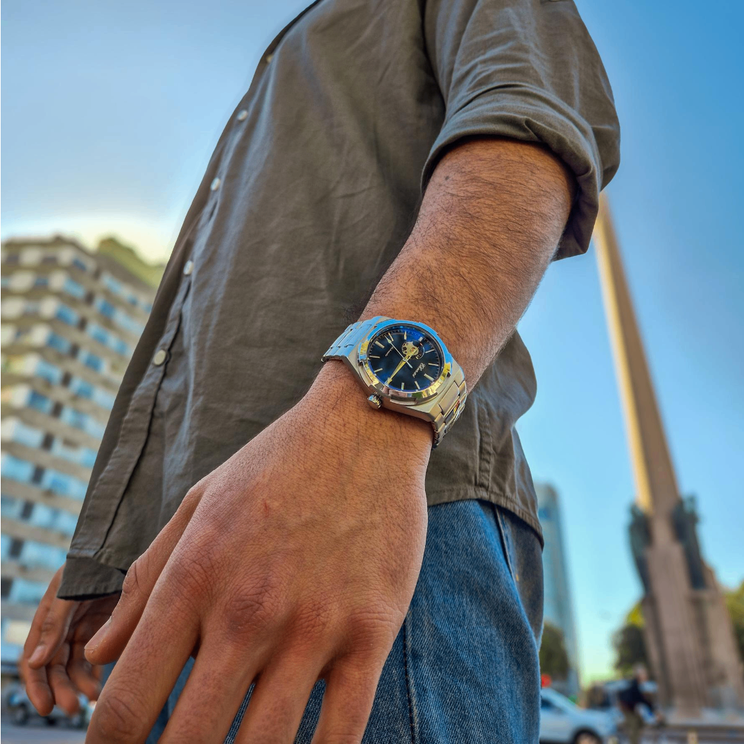 Reloj Orbe Automático Negro -  Zensei