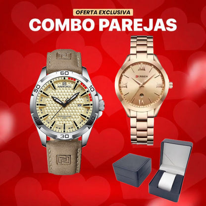 Combo Kraken beige + Queen Ross gold - San Valentín