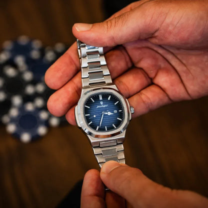 Combo Imperial azul + Queen Ross gold - San Valentín